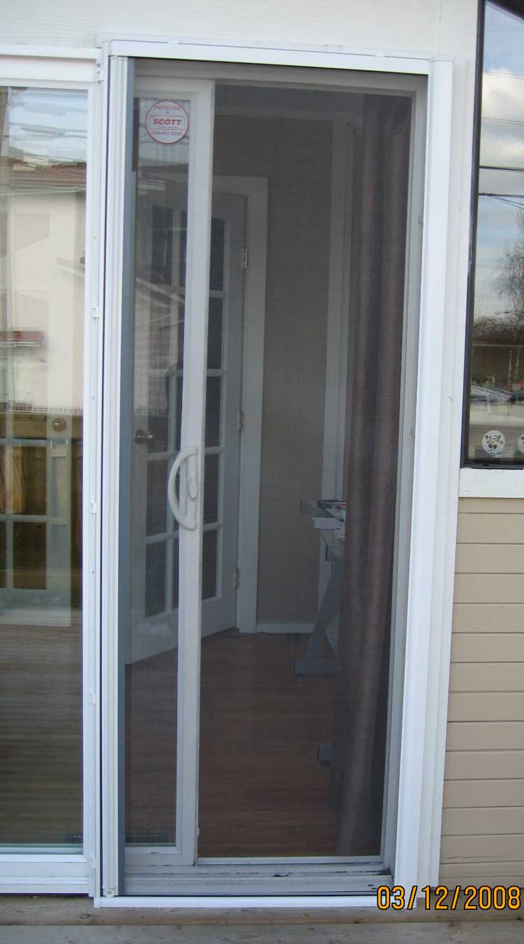 Omnifine Retractable Screen Door And Window Vancouver Photo Gallery